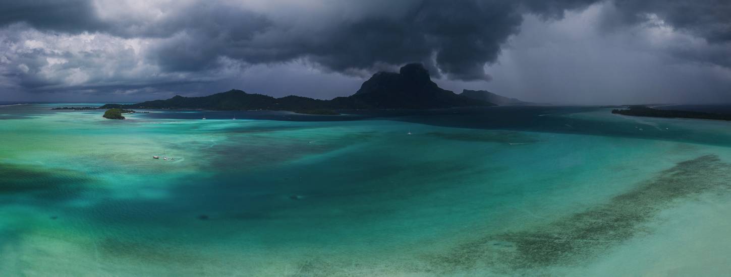 Photo - Polynésie Française - Vue du ciel - Bora Bora #248